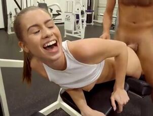 HD Teensy-weensy Jill Kassidy upon HOT Gym Portray