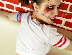 Miha Nika69 - Banged Cancer Harley Quinn And Jizz flow On