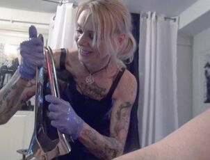 Woman Jane, ample speculum, dual fisting, buttfuck gap