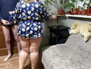 Awesome My curvaceous mummy in law urinates in my mansion